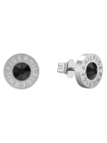 Tommy Hilfiger Ohrstecker mit schwarzen Kristallen